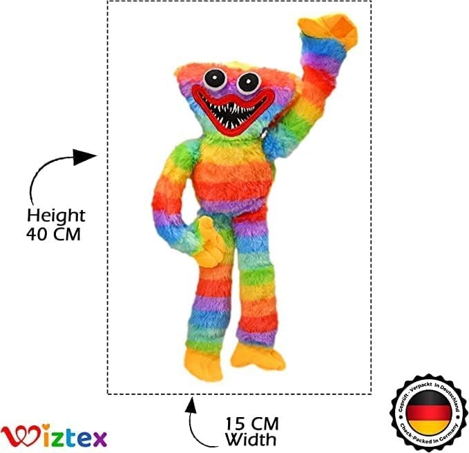 Peluche Hagi Wagi 40 Cm - Mostro Morbido E Colorato Per Bambini E Fan Del Gioco Horror