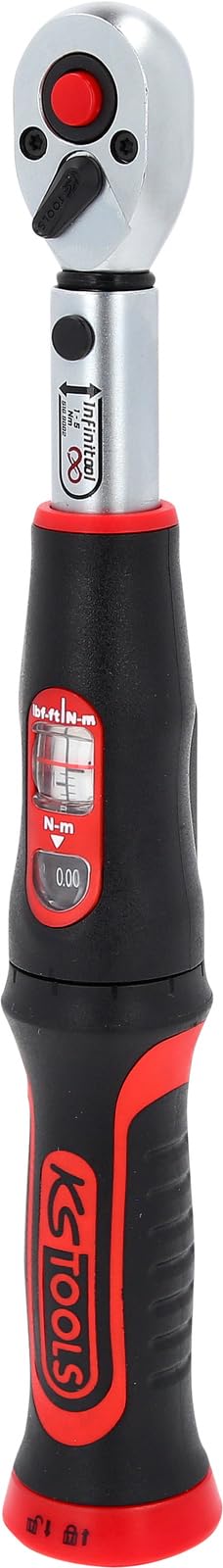 KS Tools 516.9002 1/4" INFINITOOL Ratschen-Drehmomentschlüssel, 1-5 Nm