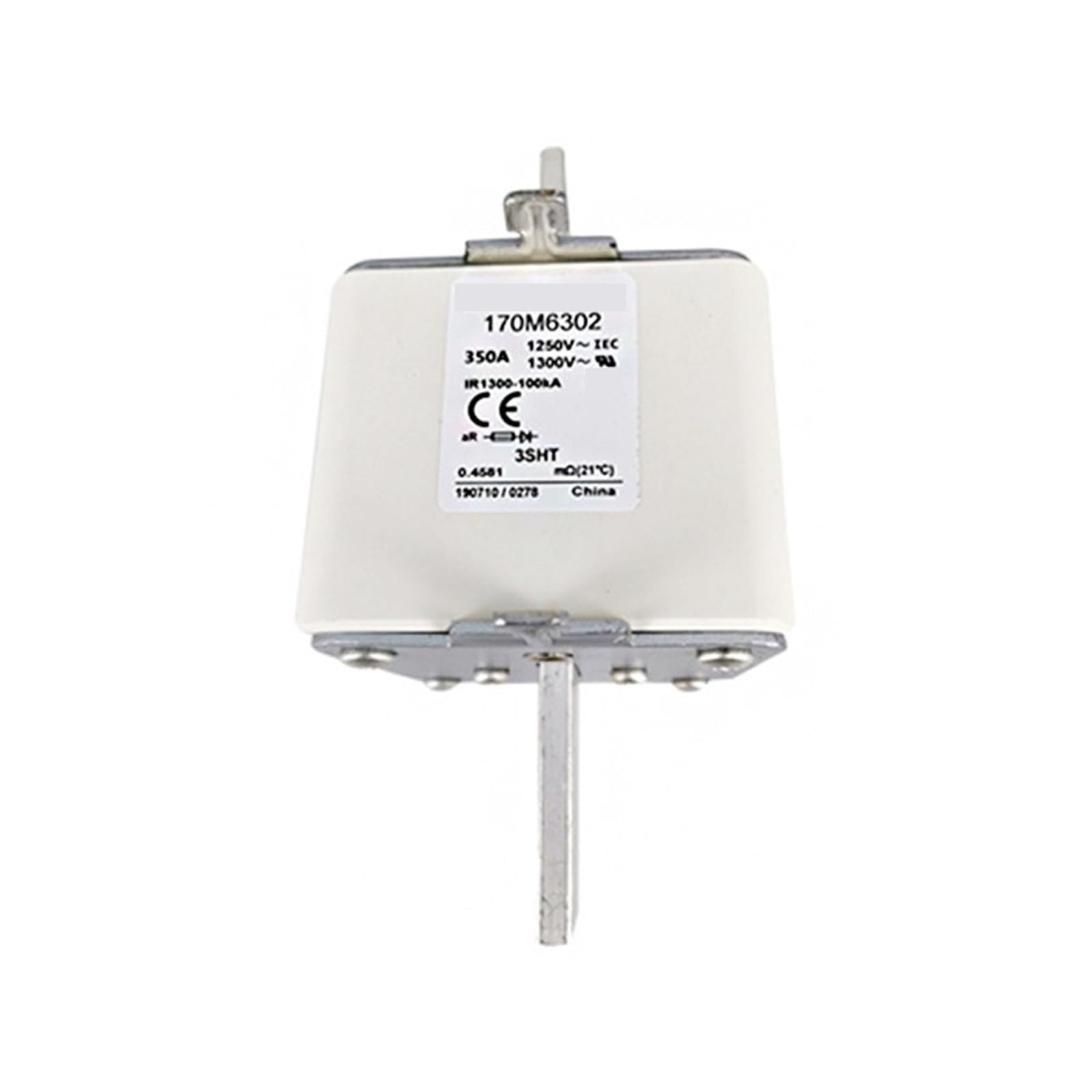 Fusible rápido bajo voltaje 170M6302 para sistemas eléctricos exigentes