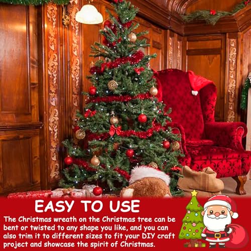 10 Pezzi Ghirlanda Albero di Natale, Ghirlanda di