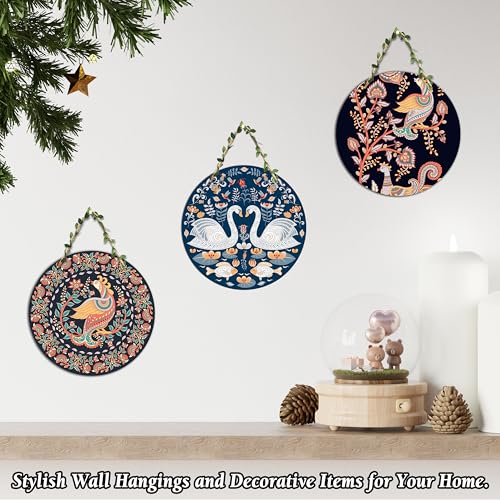 Image of Rousrie Home Decor Wall Hangings For Living Room | Wall Hanging Decorative Items | Decoration Items For Home | Waterproof Film (Color 8)