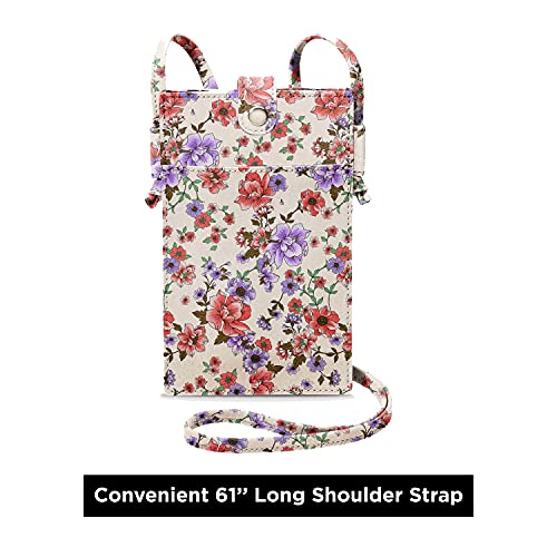 Touchscreen Purse Fresh Twist - Lightweight RFID Protected Smartphone Purse with 3 Credit Card Slots3