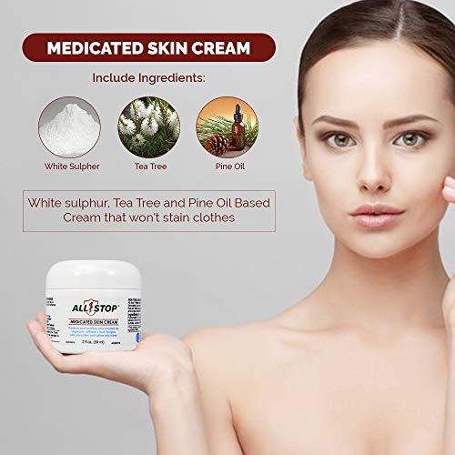 All Stop Antifungal Solution (2 Oz/59 ml)- Cream to Protects Skin Irritation by Ringworm, Athlete's Foot, Jock Itch, Skin Parasites & Other Skin irritants - Thumbnail 6