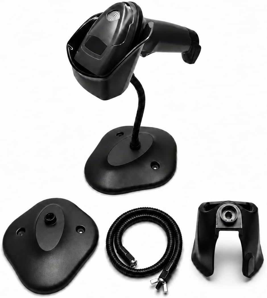 Universal Barcode Scanner Holder [New Version 2026] for Symbol Zebra DS2208 DS2278 DS4308 DS4608 DS8108 DS2208 Stand Holder (1pcs)