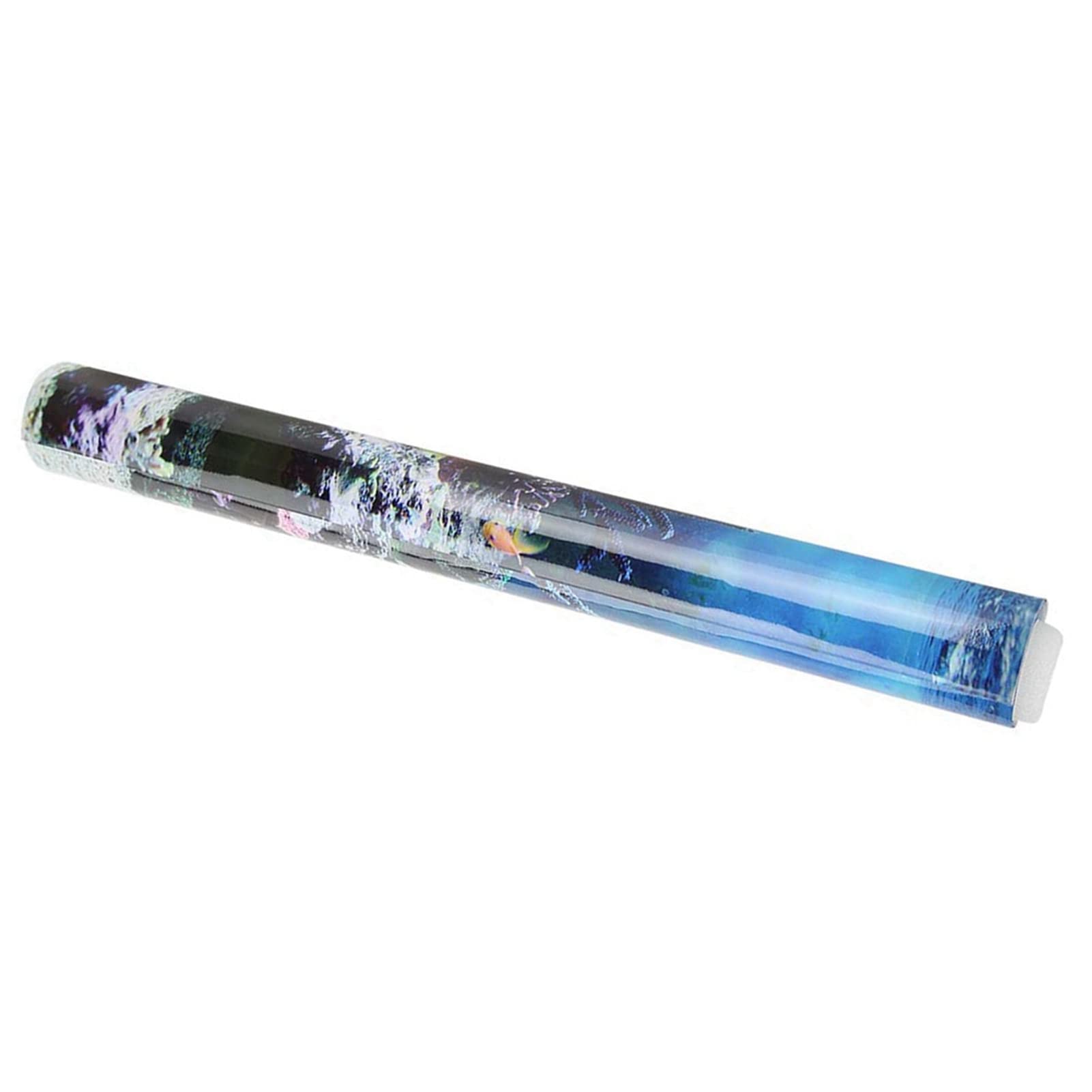 Cryfokt Affiche de Décoration D'aquarium, Papier de Fond Adhésif sous-Marin en PVC coloré, Facile à Fixer pour Les Amateurs D'aquarium (PVC 9)