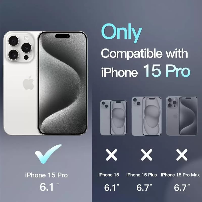 Image of Back Case Cover Compatible for iPhone 15 Pro | Pack of 2 Combo Black & Brown Case | Cute Fun Cartoon 3D Ball Coffee Silicone Case | Body Protection | Camera Protection | Shock Proof
