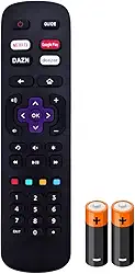 Controle Remoto para TV Compatível com AOC Roku Smart LED, Compatível com Modelos S5195, 32S5195, 43S5195, com Teclas Netflix e Google Play, com pilhas inclusa