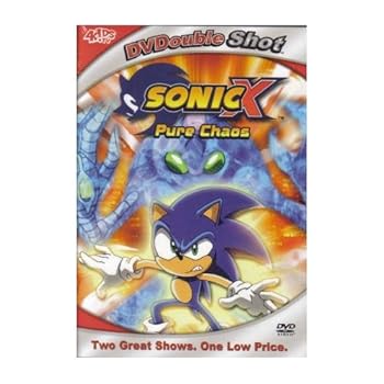 DVD Sonic X: Pure Chaos Book