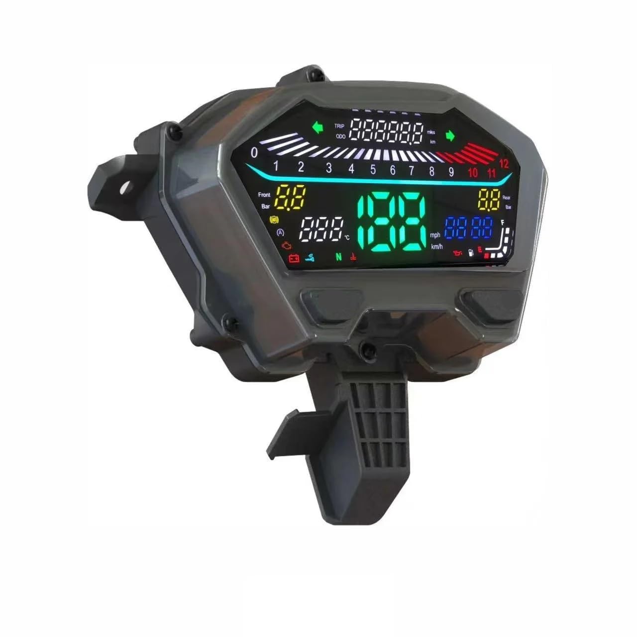 Tachimetro Moto Moto Digitale Tester Tachimetro LED Contagiri Per Vario 125 150 Per 160 Per Fare Clic Su V2 37100K59M0