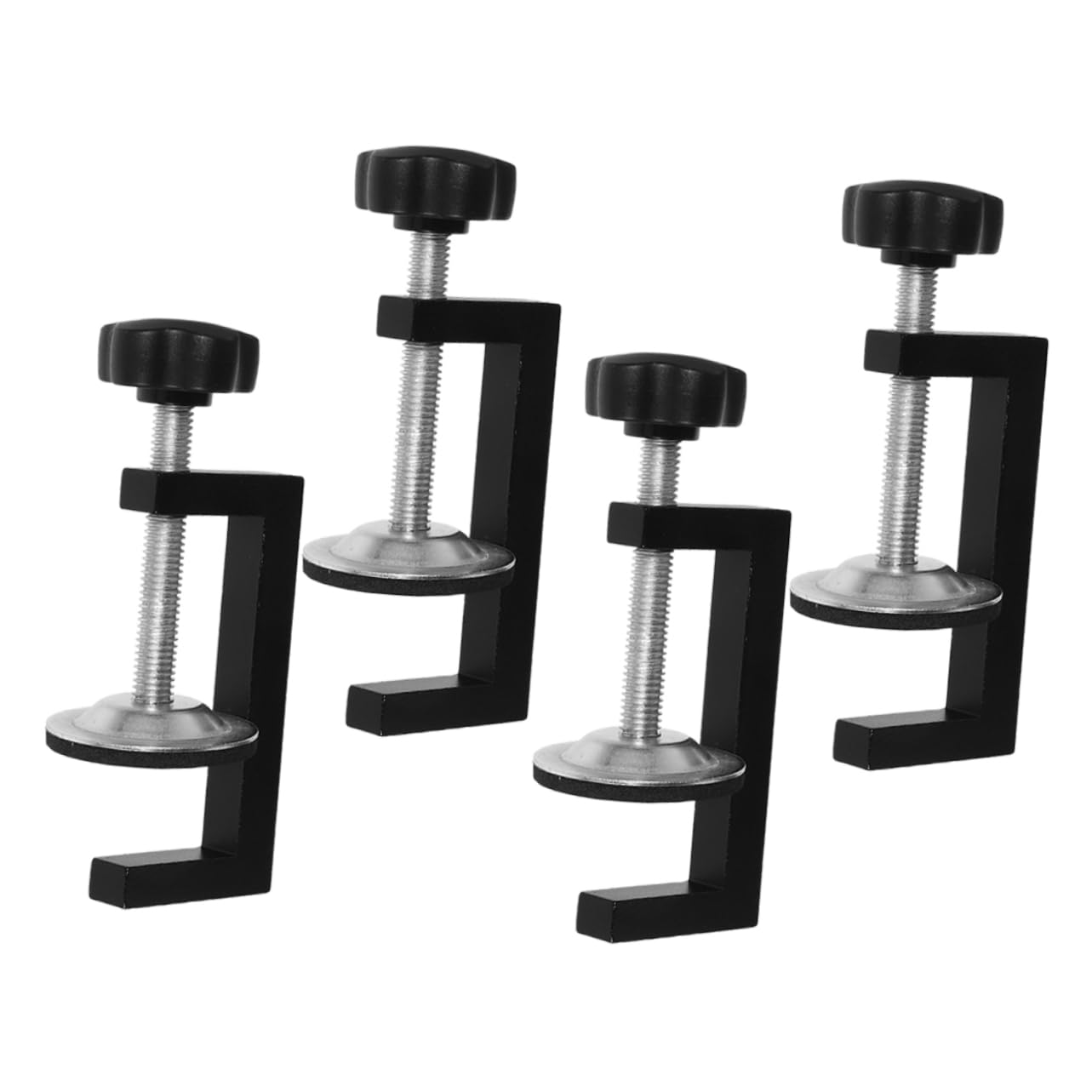 Unomor 4pcs Heavy Duty g Clamps for Outdoor Sectional Sofas Furniture Clamps Adjustable Mounts Long-lasting Construction for Patio Furniture