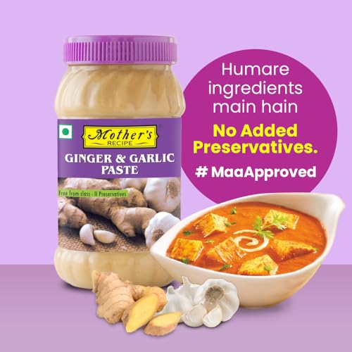 Image of Mother's Recipe Ginger Garlic Paste Jar,500 G