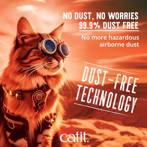 Image of Catit Go Natural Pea Husk Clumping Cat Litter, Unscented, 12.3 lbs
