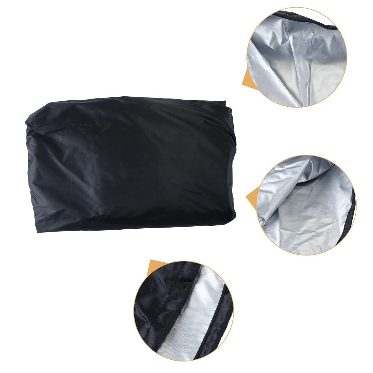 Housse de Tapis de Course 168 x 75 x 135 cm, Noire, en Polyester 190T, Protection Contre la poussière, l'eau et Le Soleil, Compatible avec Les modèles Standard, Pliable