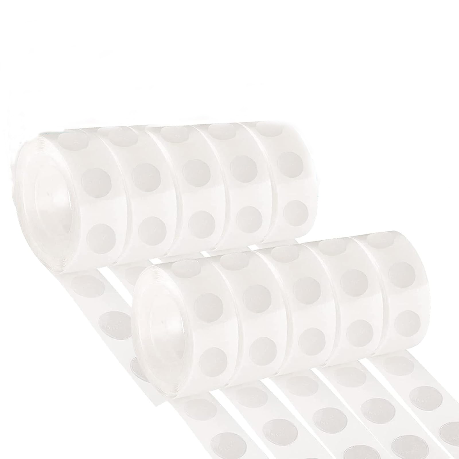 1000 Pieces Clear Glue Points Dots, Double Sided Adhesive Removable for Balloons Craft Sticky