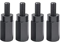 Vista 8 de Goldfire 4 elevadores de asiento de 1.5 pulgadas para Maverick X3, color negro, apto para Can-Am Maverick X3 todos los años, asiento de pasajero