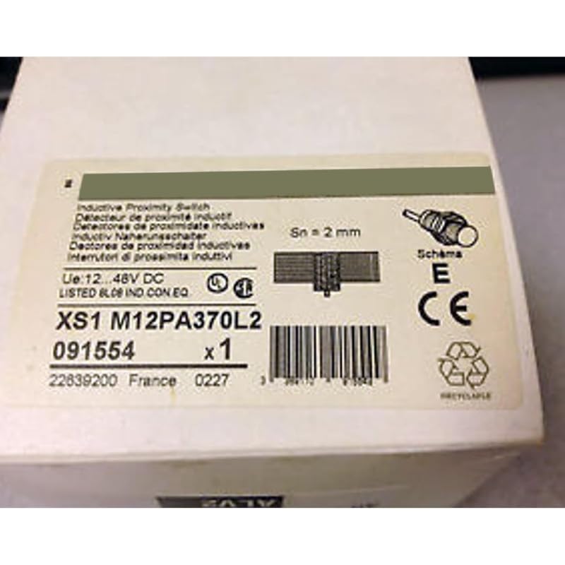 XS1M12PA370L2 détecteur de proximité boîte scellée garantie 1 an