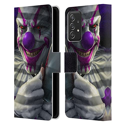 Housse cuir Samsung A53 5G Tom Wood clown pour vos soirées à thème