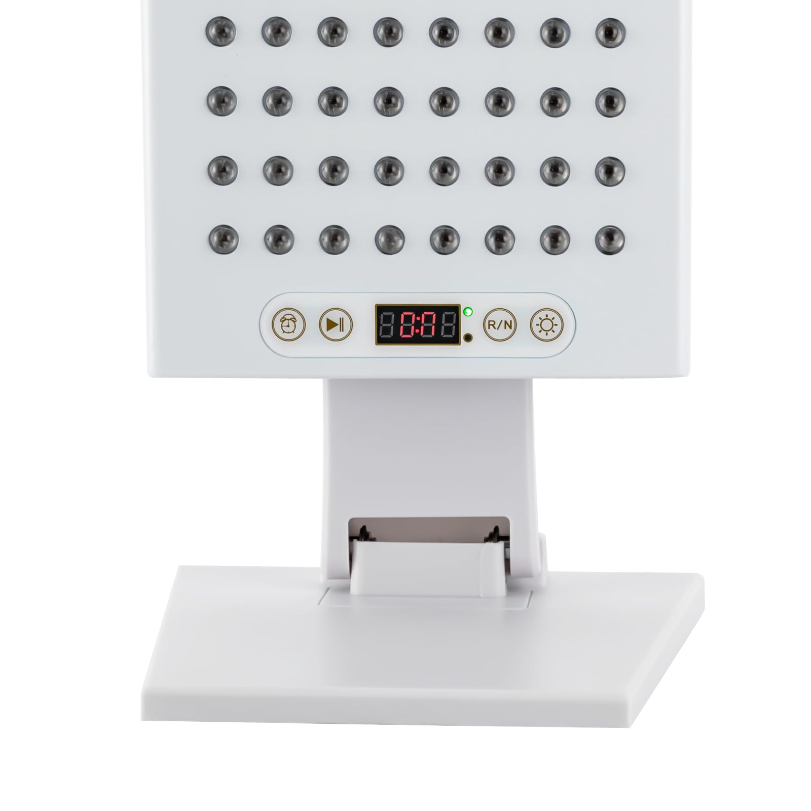 Lampa z czerwonym światłem, lampa na podczerwień, lampa grzewcza do twarzy z timerem, 660 nm i 850 nm, panel do terapii Red Light 80 diod LED, wydajny panel do łagodzenia bólu mięśni i stawów, napina