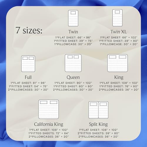Image of LuxClub 4 PC Sheet Set Bed Sheets Deep Pockets 16 inch Eco Friendly Wrinkle Free Cooling Machine Washable Hotel Bedding Silky Soft - Marine Blue California King