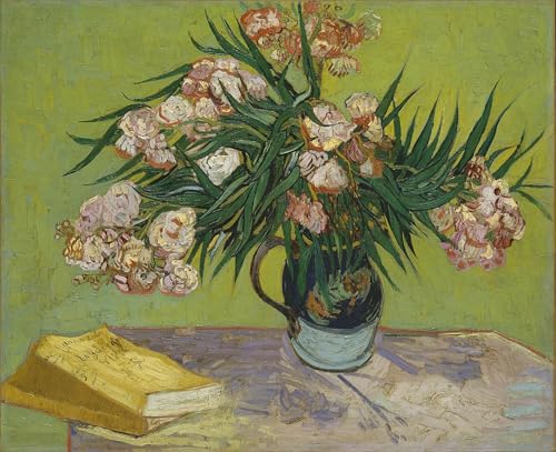 Cuadro Pintura al óleo Van Gogh Stilleben Mit Oleander para inspirar tu hogar cada día