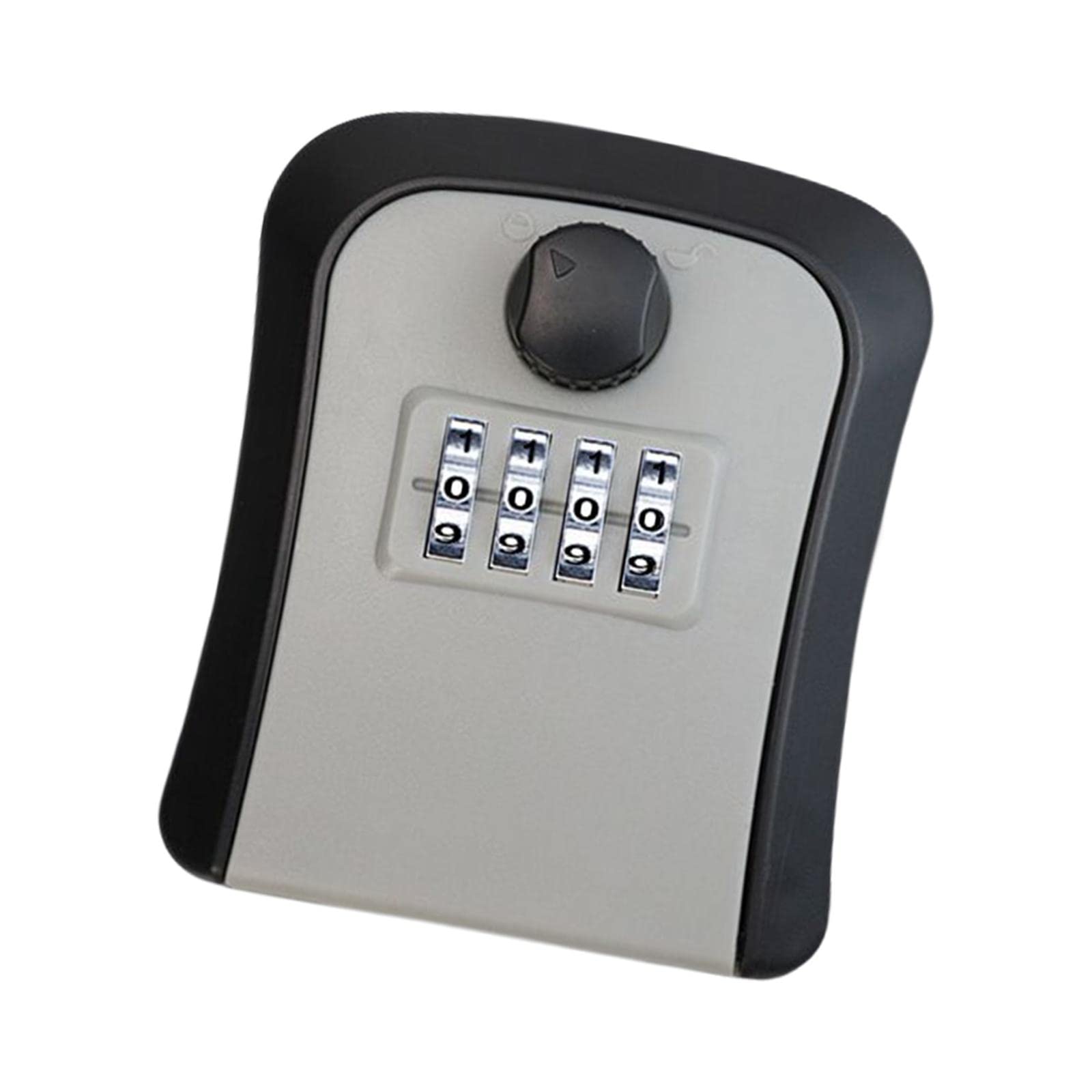 UJEAVETTE Outdoor Key Storage Lock Box 4 Digit Wall Mounted for Garden Indoor Home Gray-image-34