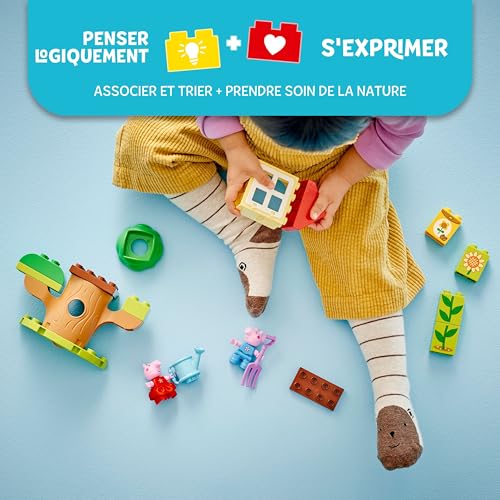 Lego Duplo Peppa Pig Le Jardin Et La Cabane Dans ?arbre De Peppa Pig 10431 Lego La Boîte - vue 7