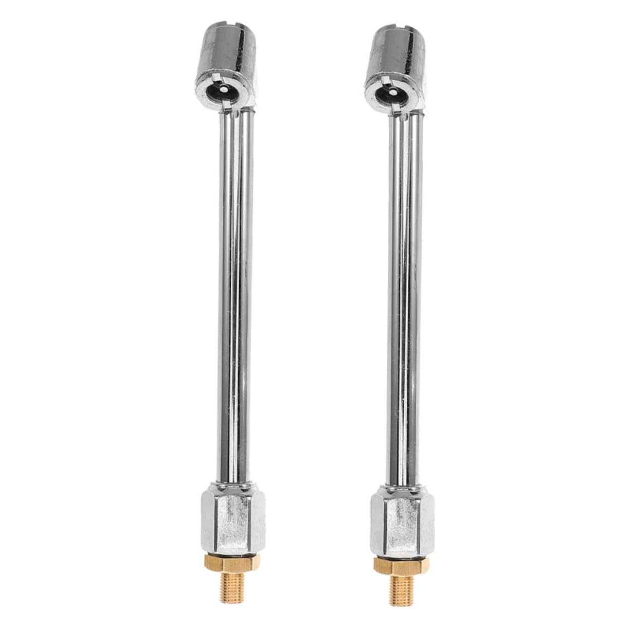 Garneck 2pcs Heavy Duty Air Chuck for Car Motorcycle Tire Inflator Nozzle Adapter Quick Connect Air Compressor Part