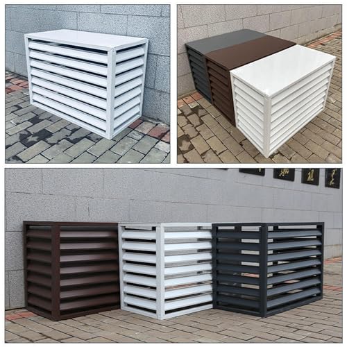 Housse climatisation extérieure aluminium anti-rouille pour stopper les pannes d'unité