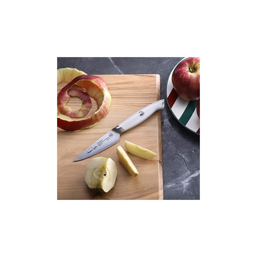 Cangshan Thomas Keller Signature Collection Swedish Powder Steel Forged, 3.5" Paring Knife, White