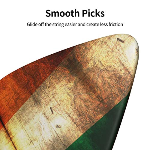 Ensemble de 6 médiators de guitare drapeau irlandais pour guitare acoustique, guitare électrique, basse, ukulélé – fin… - Les Beatles, Paul McCartney, John Lennon, RIngo Starr, George Harrison Ensemble de 6 médiators de guitare drapeau irlandais pour guitare acoustique, guitare électrique, basse, ukulélé - fin… – Image 7