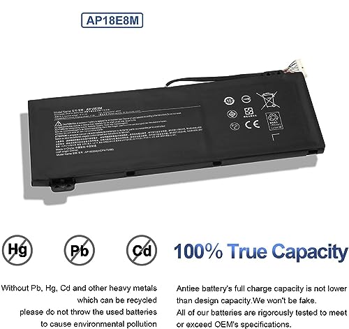 Wefly AP18E8M AP18E7M Laptop Battery Compatible for Acer Aspire A715-74G Nitro 5 AN515-43 AN515-44 AN515-45 AN515-54 AN515-55 AN515-56 AN515-57... - Image 6