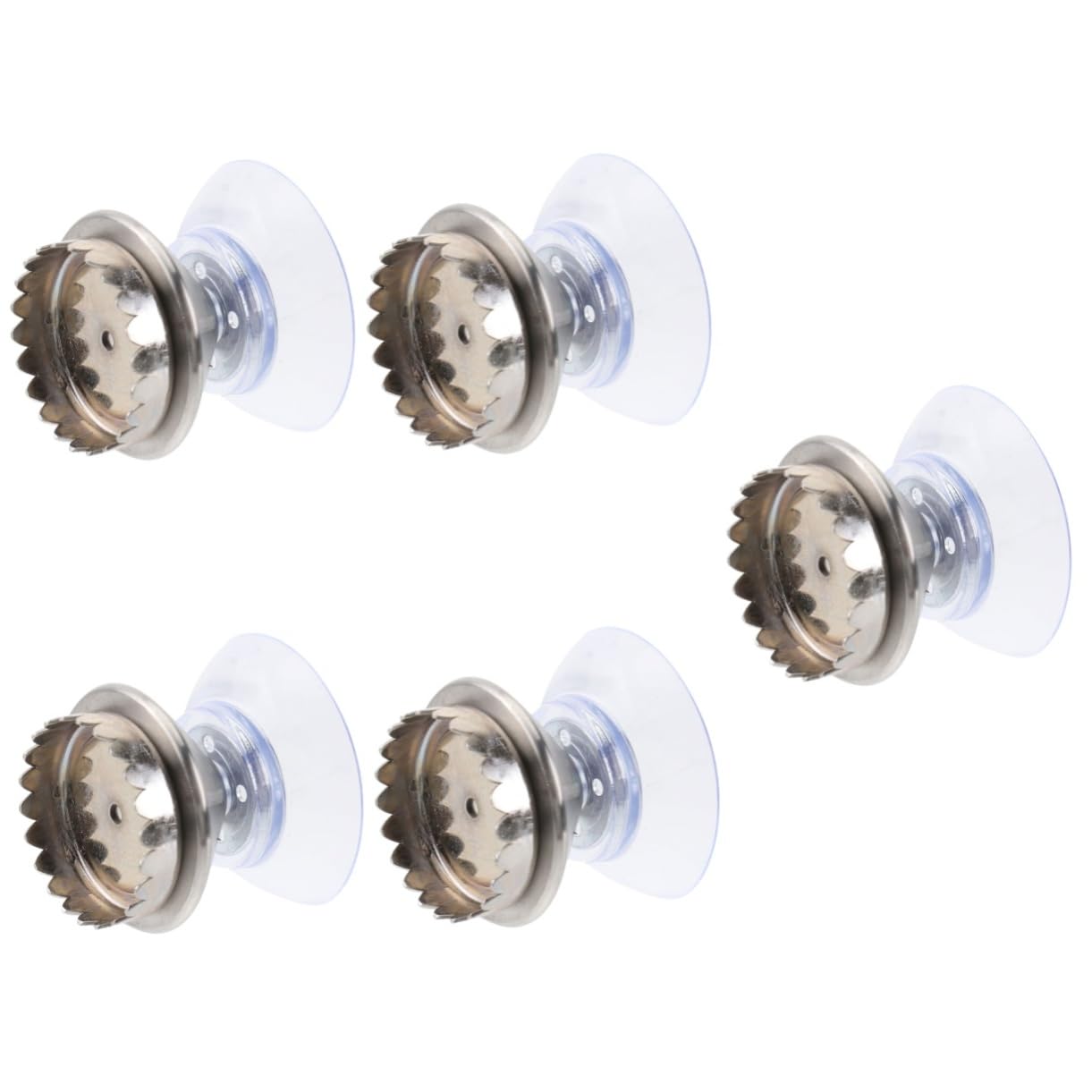 MAGICLULU 5sets Portasapone Inossidabile Per Design Draining Per Facile Installazione Per e Alberghiero