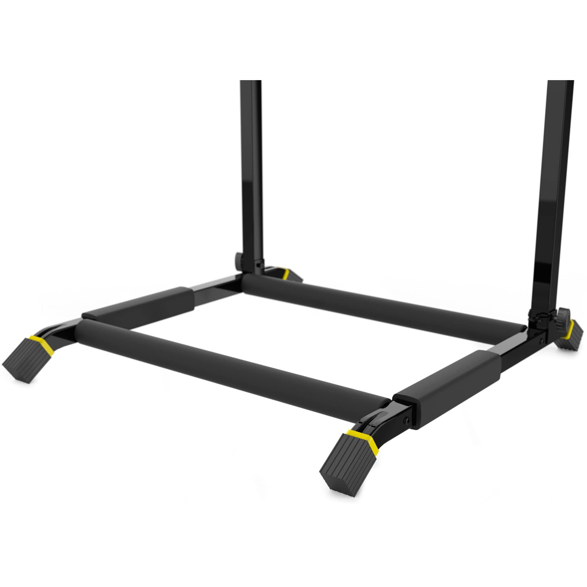MONKEY LOOP Floor Prime 3 - Piano Stand per 3 Chitarre o Bassi - Compatibile con Chitarre Elettriche e Bassi Elettrici - Supporto Riempita di Schiuma - Resistente ai Graffi