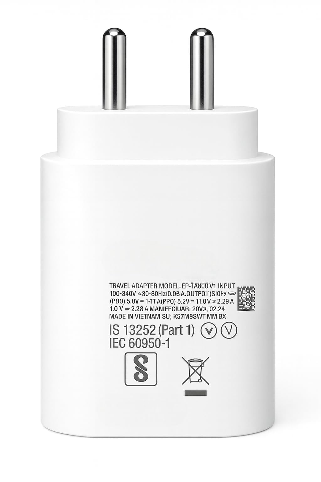 Samsung Original 25W C-Type PD Super-Fast Charging Adapter for Samsung Galaxy A57|A55|A16|A36| A56|A06|M07|M17|M36|M35|M16|M06|M07|M17|M05|M56|F36|F06|F05|F56| 25watt USB C Fast Adaptor Charge, White-picture-26