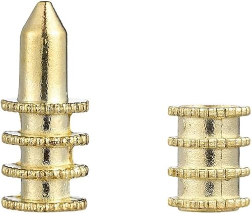 Miniatura 3 de ZYAMY 15 unids latón hoja hoja pasador mesa perno manga conectores mesa hoja hardware oro mesa pasadores extensión mesas accesorios hardware