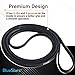BlueStars (2024 Update) Y312959 WPY312959 312959 Dryer Tumbler and Motor Belt Replacement Part - Exact Fit for Whirlpool Maytag JennAir Dryers - Replaces 314774 WPY312959VP PS11757542 AP6024192