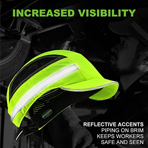 Casquette de baseball de sécurité pour la protection de la tête en chantier