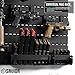 Savior Equipment Wall Rack System Universal Magazine Rack Holder Slat Wall Mount Display Organizer Hanger, Adjustable to Fit Most 9MM .45 Pistol 5.56 .308 Rifle Mags, Heavy-Duty Steel Construction