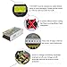 ALITOVE DC 12V 20A 240W Power Supply Transformer Switch AC 110V / 220V to DC 12V 20amp Switching Adapter Converter LED Driver for LED Strip Light CCTV Camera Security System
