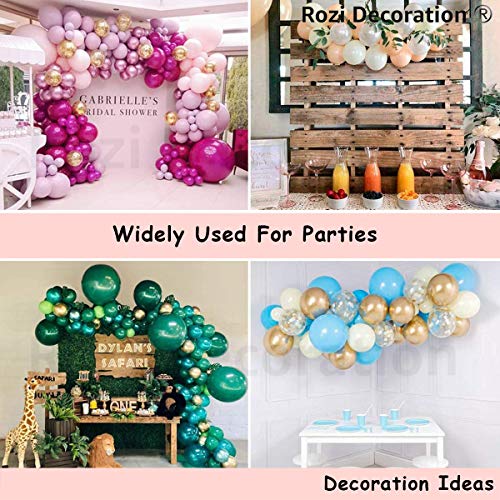 Image of Rozi Decoration 1 Arch 2 Pcs Knotter Balloon Accessories Tool Kits | Assorted Color - Pack of 3 material Plastic
