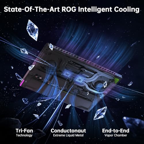 Image of ASUS ROG Strix G16 Gaming Laptop,RTX 5070 Ti 12GB GDDR7 140W TGP, AMD Ryzen 9 8940HX, 16'' WUXGA 165HZ LED Display, 64GB DDR5 RAM 2TB SSD, RGB Backlit, WiFi 6E, RJ-45 with Accessory