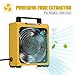 Solder Fume Extractor Smoke Absorber Remover Smoke Prevention Absorber Fume Extractor Smoke Fan Soldering Fan DIY Working Fan for Soldering Station Stained Glass Laser Cutter