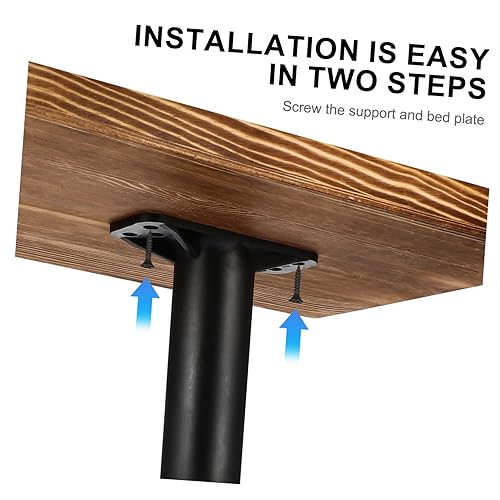 Soporte telescópico ajustable de cama 13-22cm patas acero elevables 5
