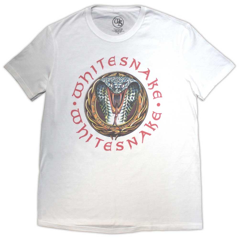 Rock Off officially licensed products Whitesnake Donnington Snake T Shirt L