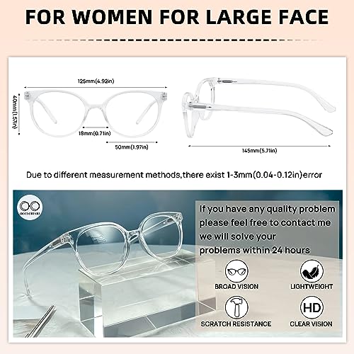 Image of OCCI CHIARI Stylish Reading Glasses Women's Readers Comfort Eyeglasses