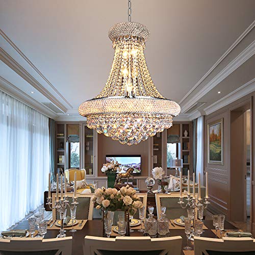 Candelabros de cristal para comedor, interior moderno, de lujo, K