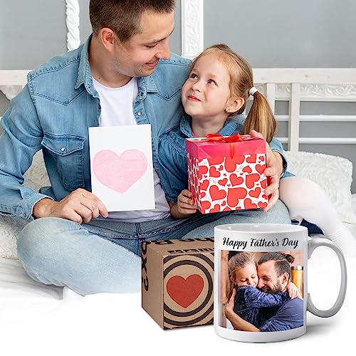 Custom Photo Coffee Mug, Personalized Mug W/Picture, Text, Name - Personalized Gifts For Mom, Boyfriend, Girlfriend, Best Friend, Christmas Gifts, Party Favors Mug 11Oz White Wholesale #TOP3