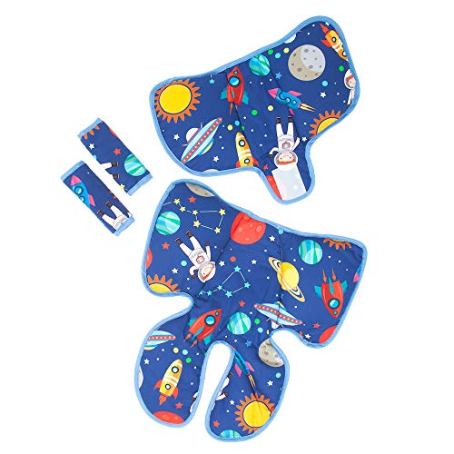 Protetor Capa para bebê conforto Modelo Universal Momis Petit Espaço, Momis Petit, Colorido, Univers