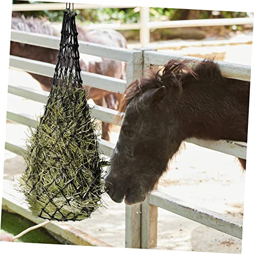 NOLITOY Saco De Malha De Feno Para Alimentação De Cavalos Saco De Malha Alimentador Saco De Feno De