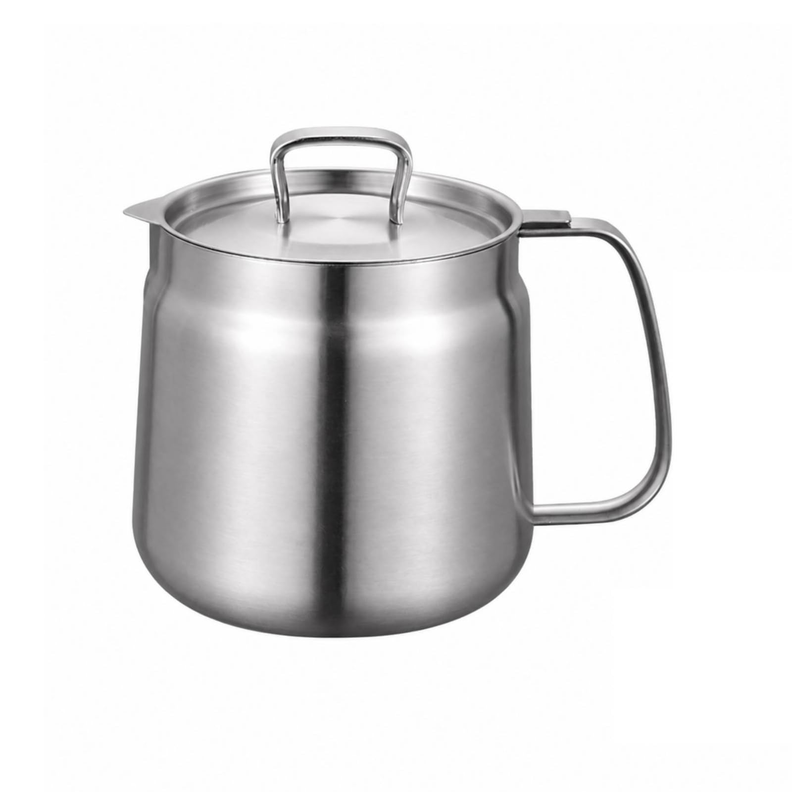 Baoblaze Recipiente Cocina Resistente Dispensador Aceite Acero Inoxidable Reutilizable Vertedor Vertedora, Estilo B